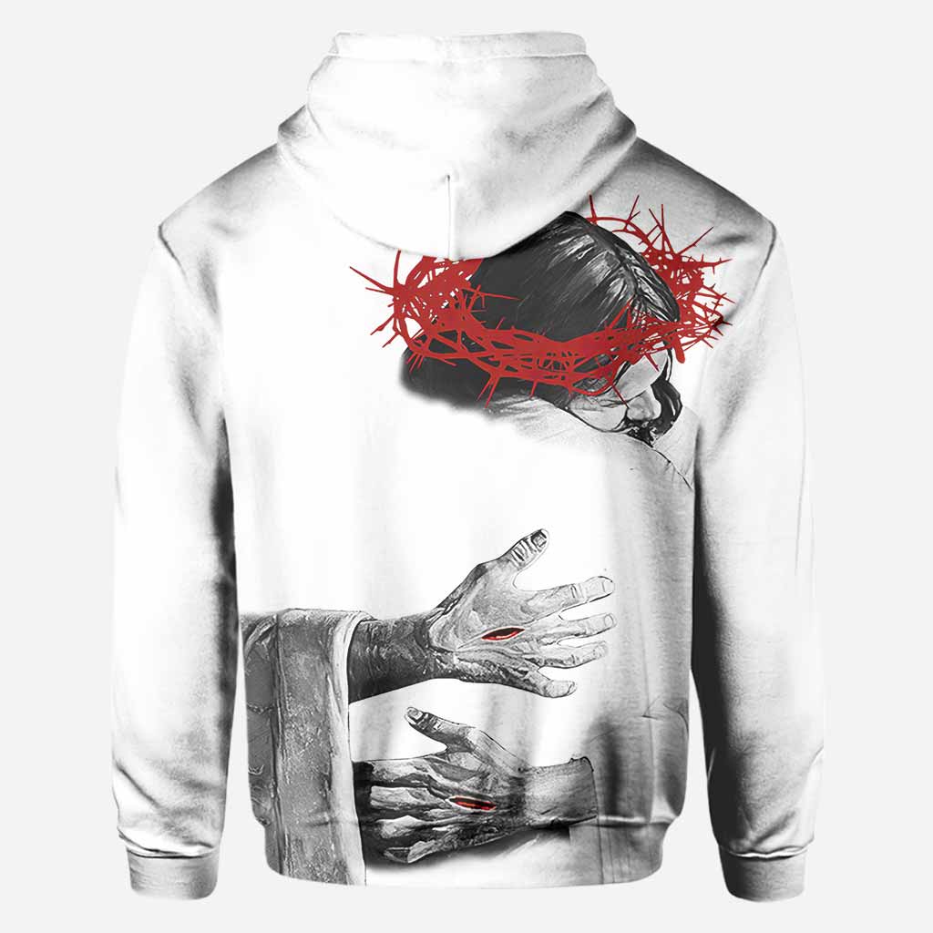 Dans les bras du Seigneur - T-shirt et sweat à capuche « Dieu partout » 062021