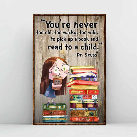 Lire à un enfant - Affiche de livre 062021