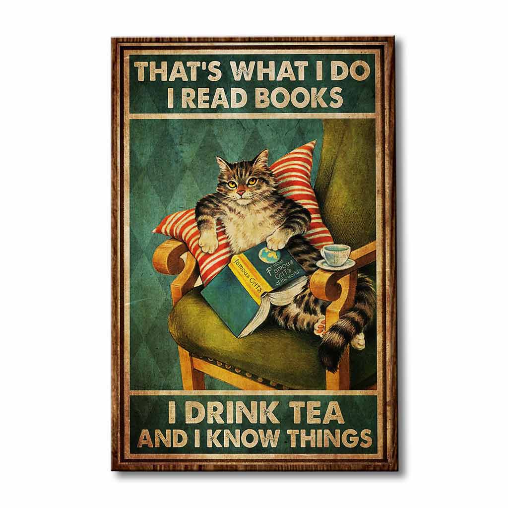 Je sais des choses - Affiche du livre 062021