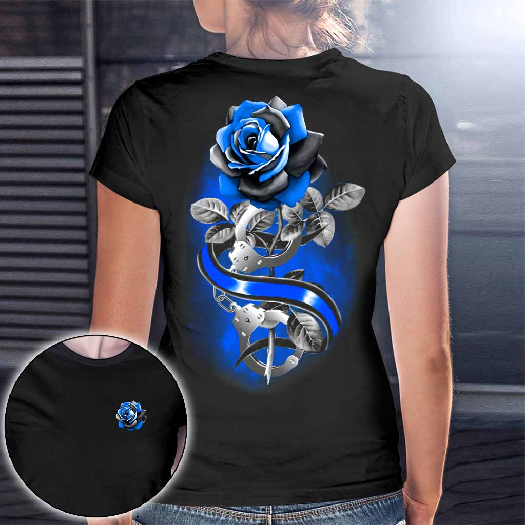 T-shirt et sweat à capuche Blue Rose - Policier 062021