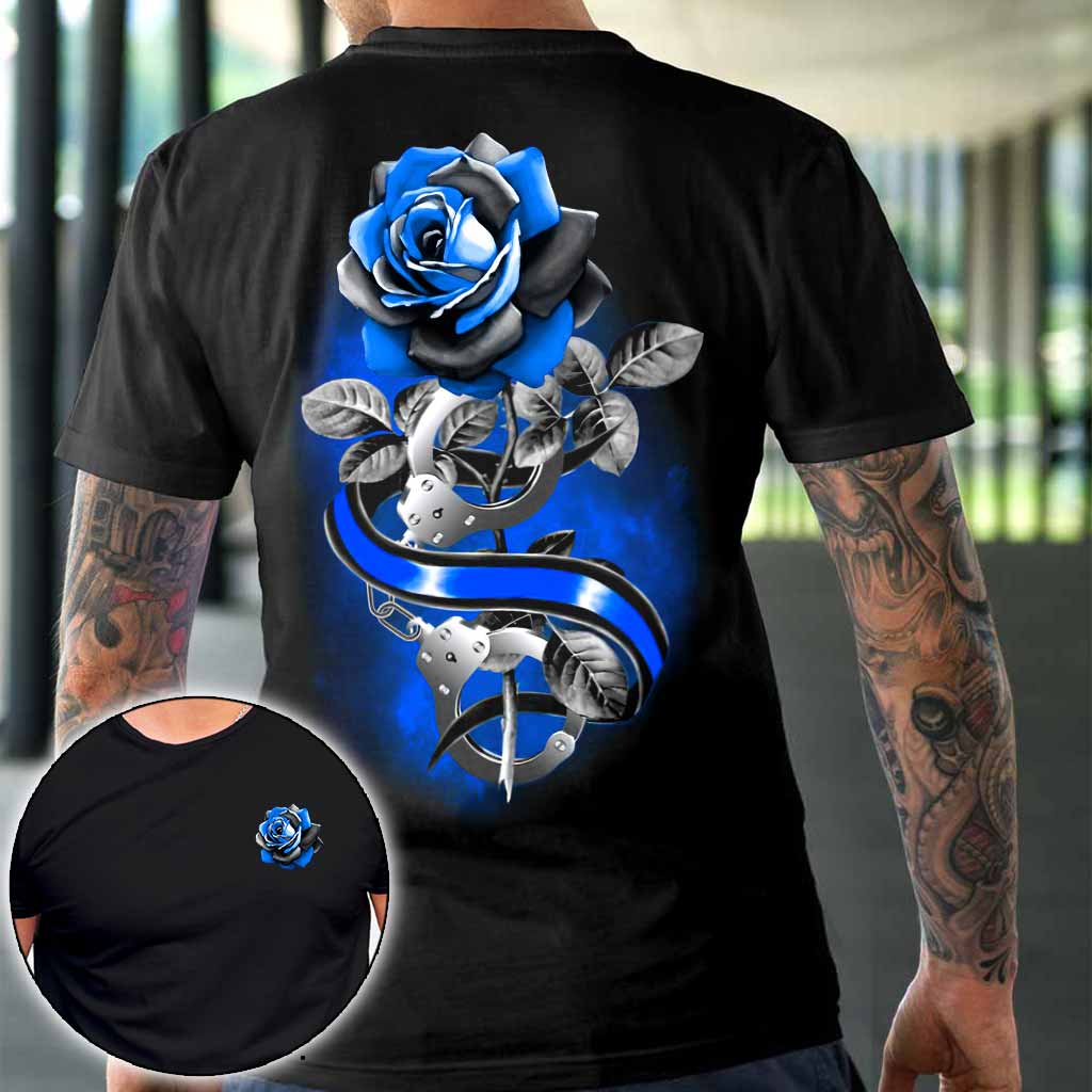 T-shirt et sweat à capuche Blue Rose - Policier 062021