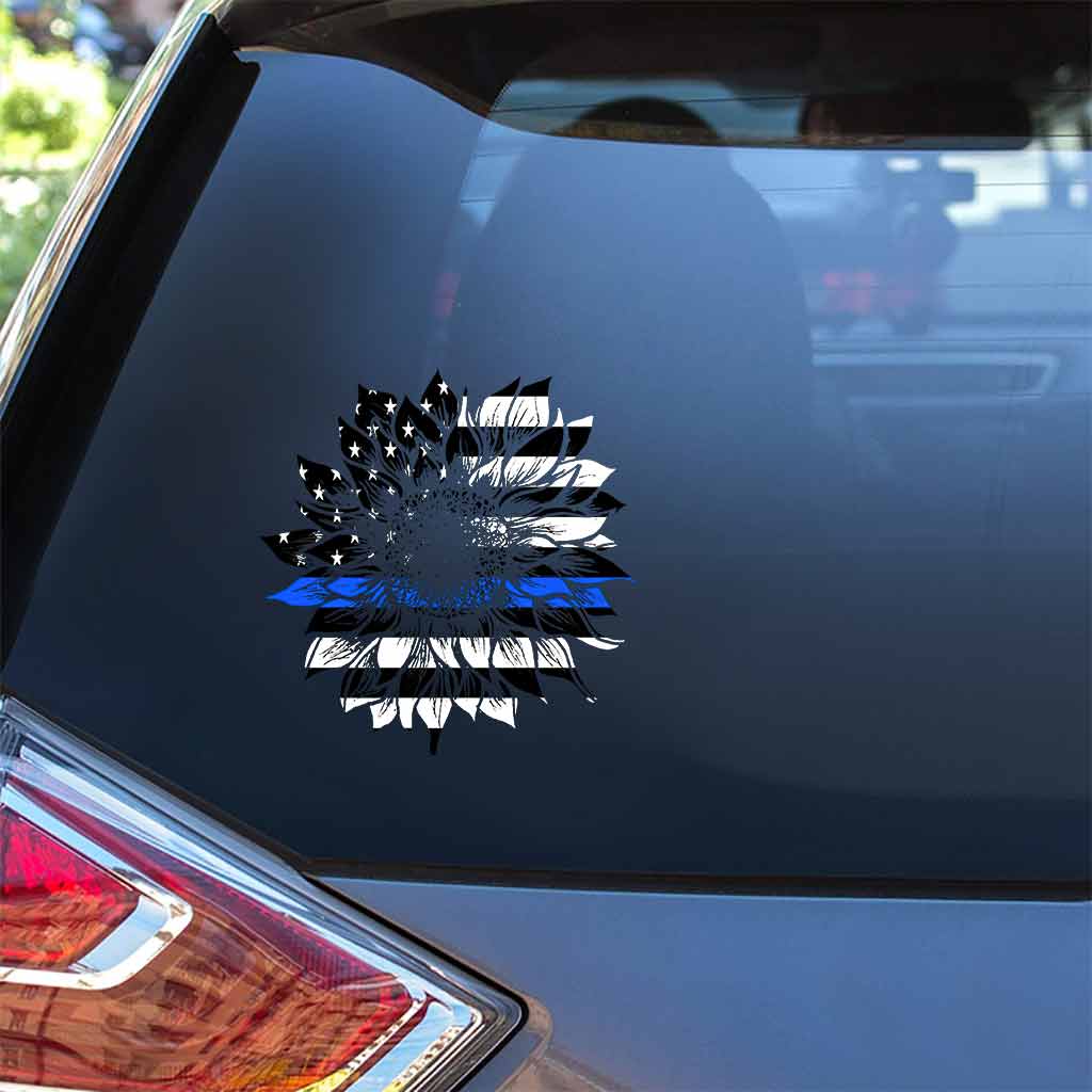 Autocollant Tournesol Ligne Bleue - Policier (Intégrale 062021)