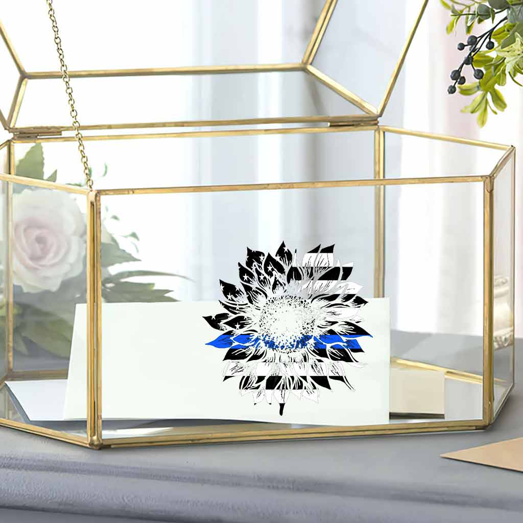 Autocollant Tournesol Ligne Bleue - Policier (Intégrale 062021)