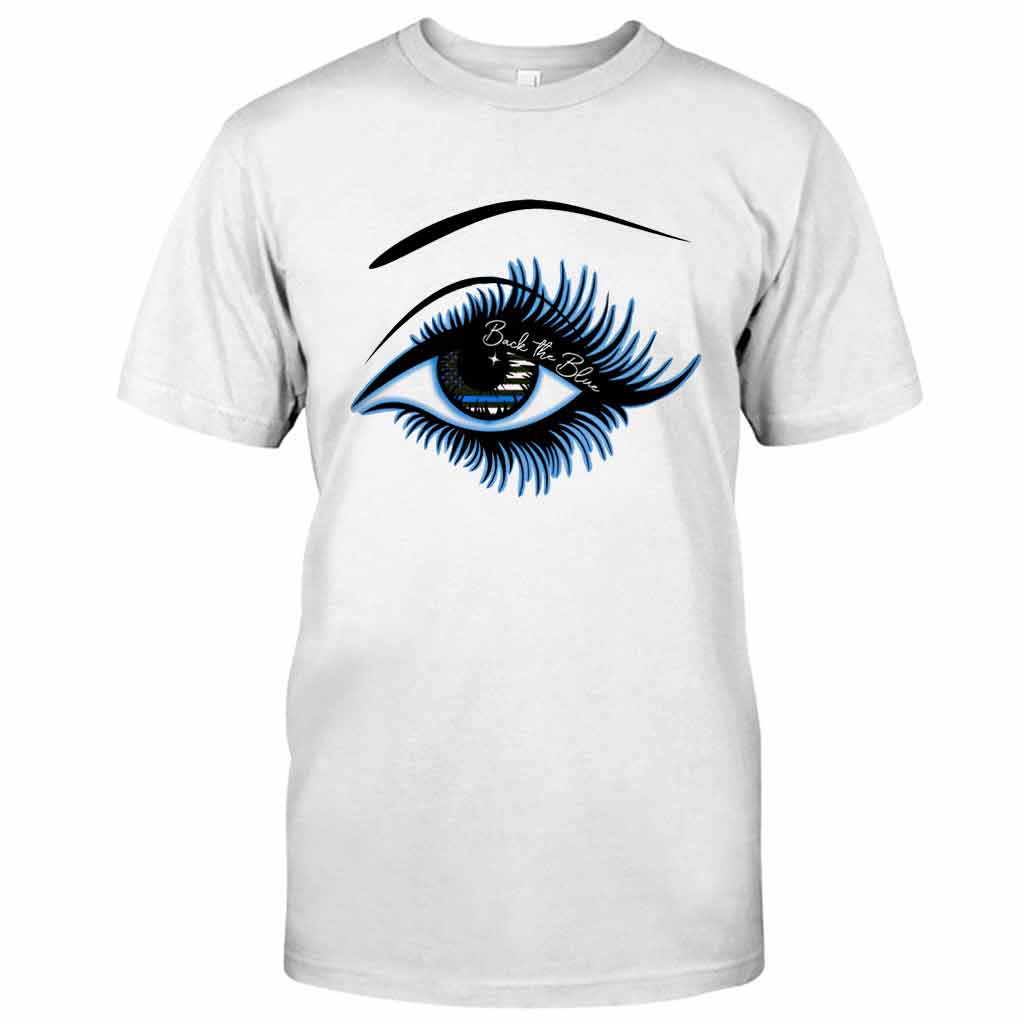 T-shirt et sweat à capuche Blue Line Eye - Policier 062021