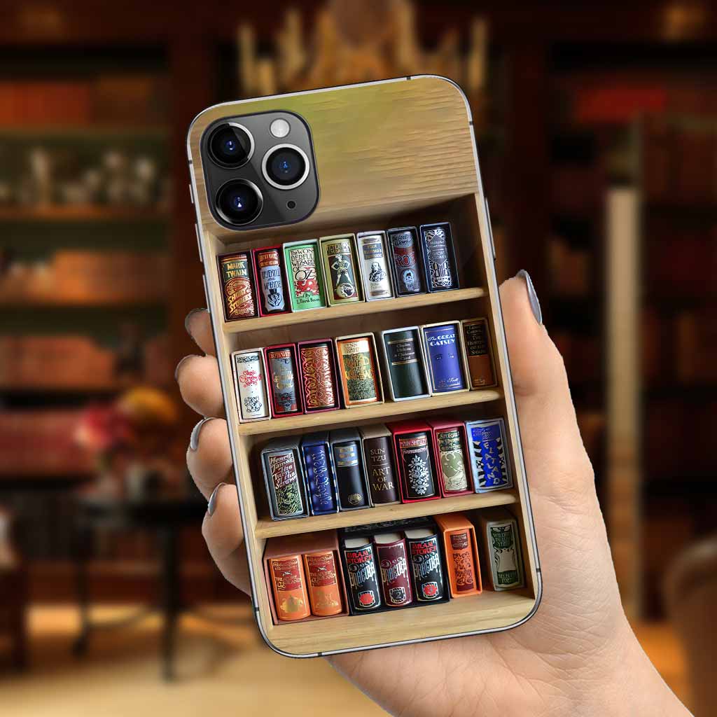 I Read Books And I Know Things - Book Phone Case