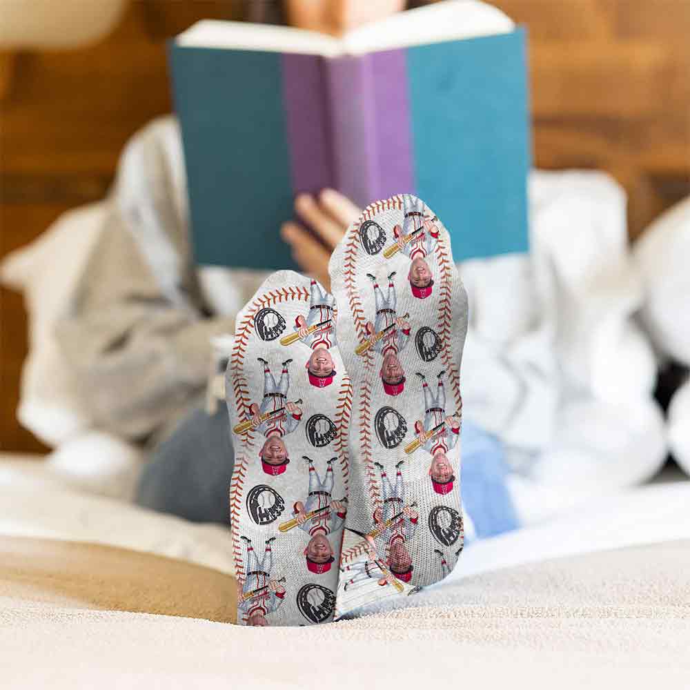 C'est la saison du baseball ! Chaussettes de baseball personnalisées