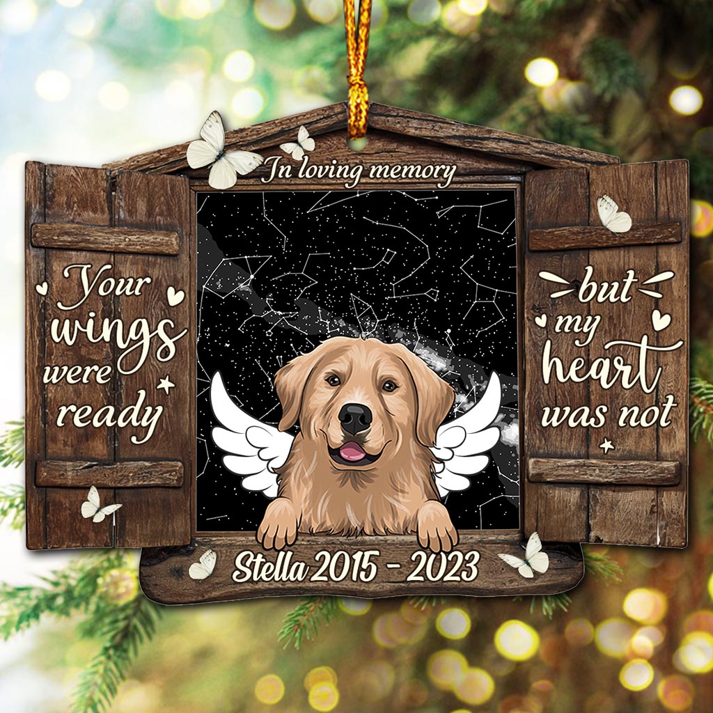 In Loving Memory - Personalized Dog Ornament