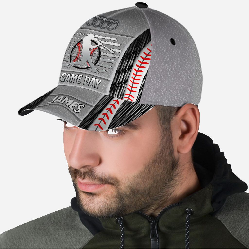 Casquette classique de baseball personnalisée pour le jour du match