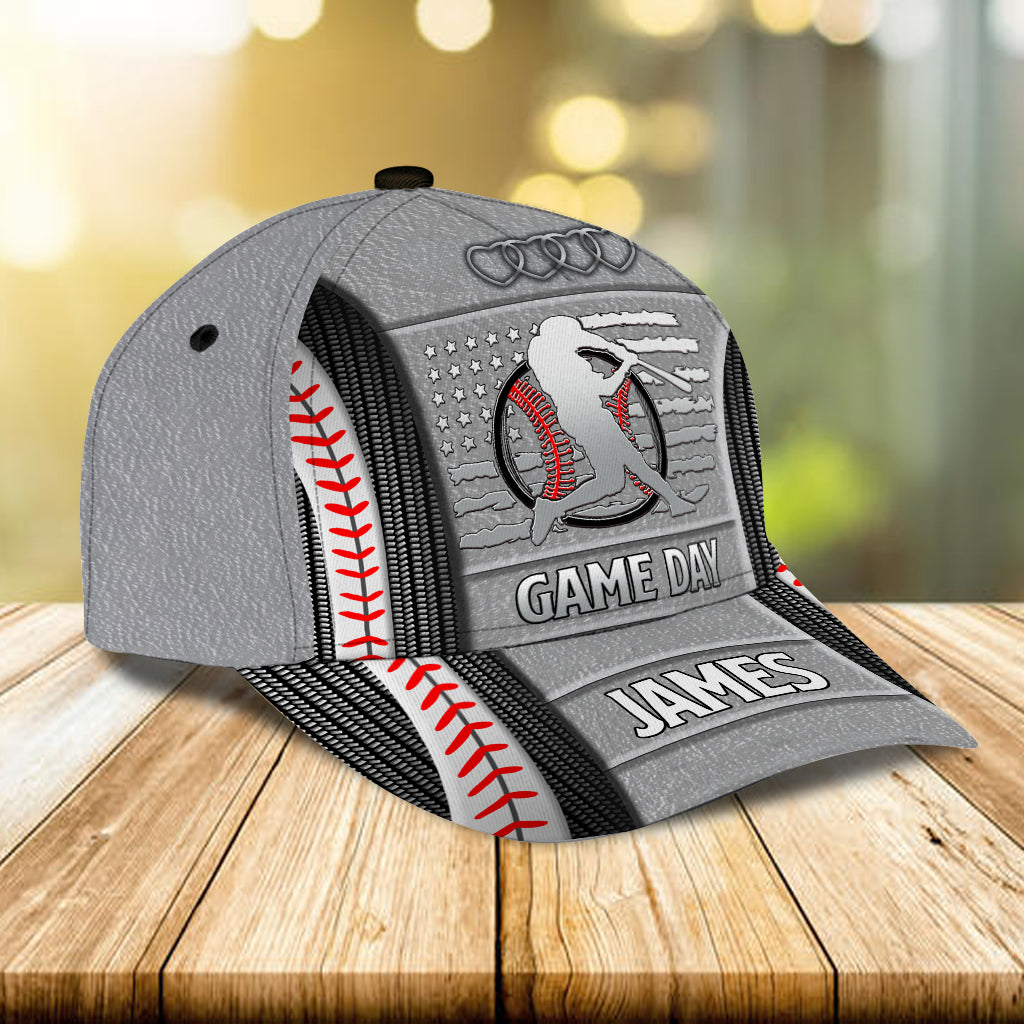 Casquette classique de baseball personnalisée pour le jour du match