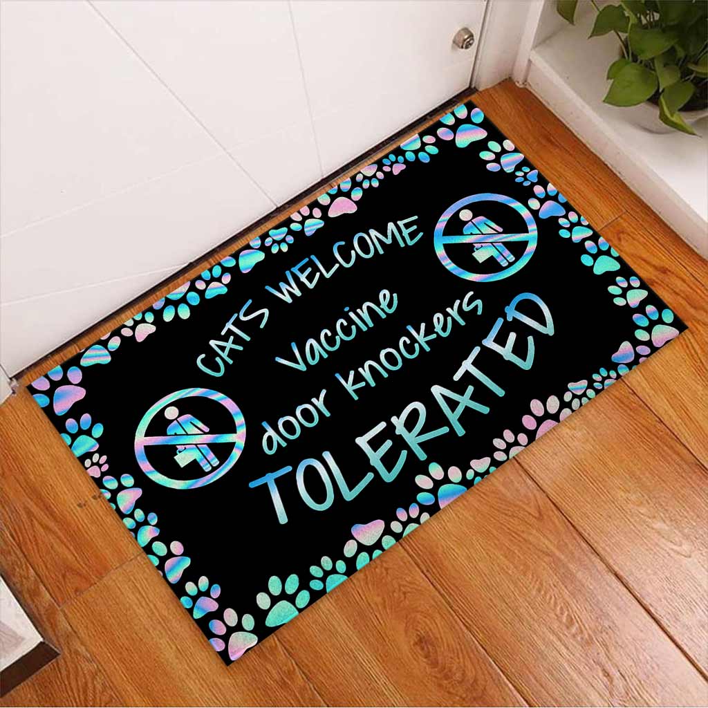 Cats Welcome Doormat