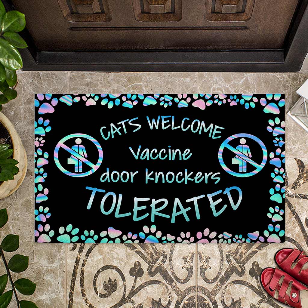 Cats Welcome Doormat