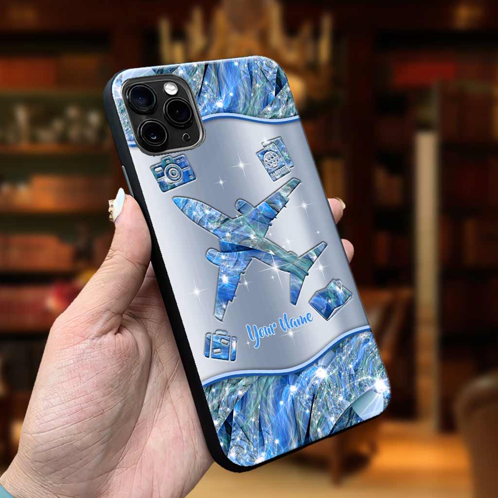 Travel The World - Personalized Travelling Phone Case