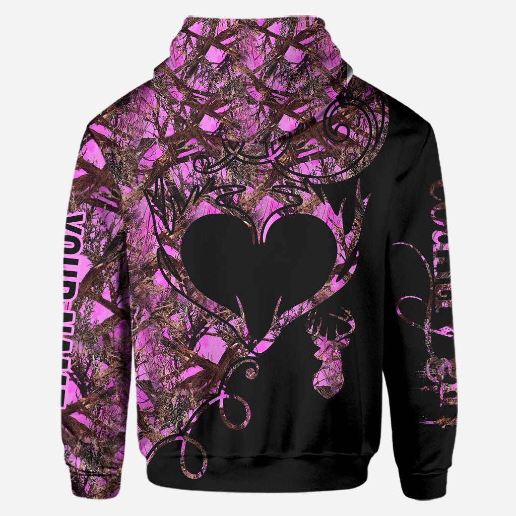Fille de la campagne - Sweat à capuche et legging de chasse personnalisés