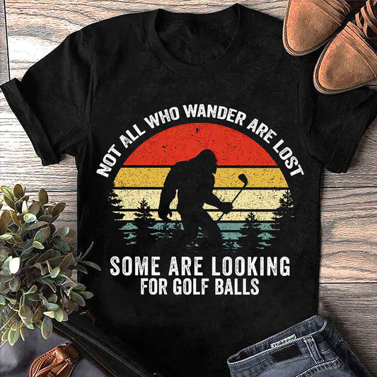 Pas tous ceux qui errent - T-shirt et sweat à capuche de golf 102021