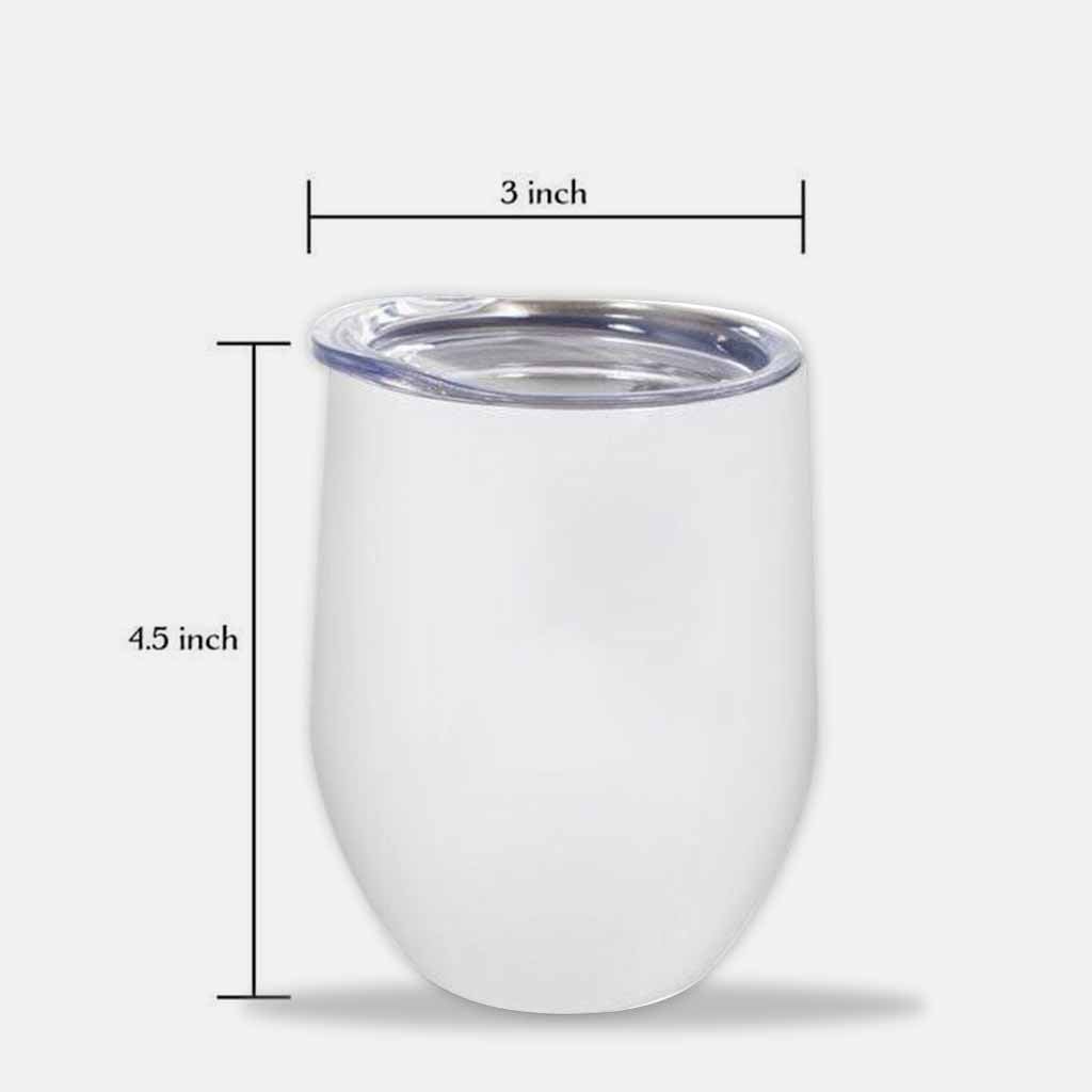 Vous savez ce qui rime avec camping ? – Gobelet à vin personnalisé