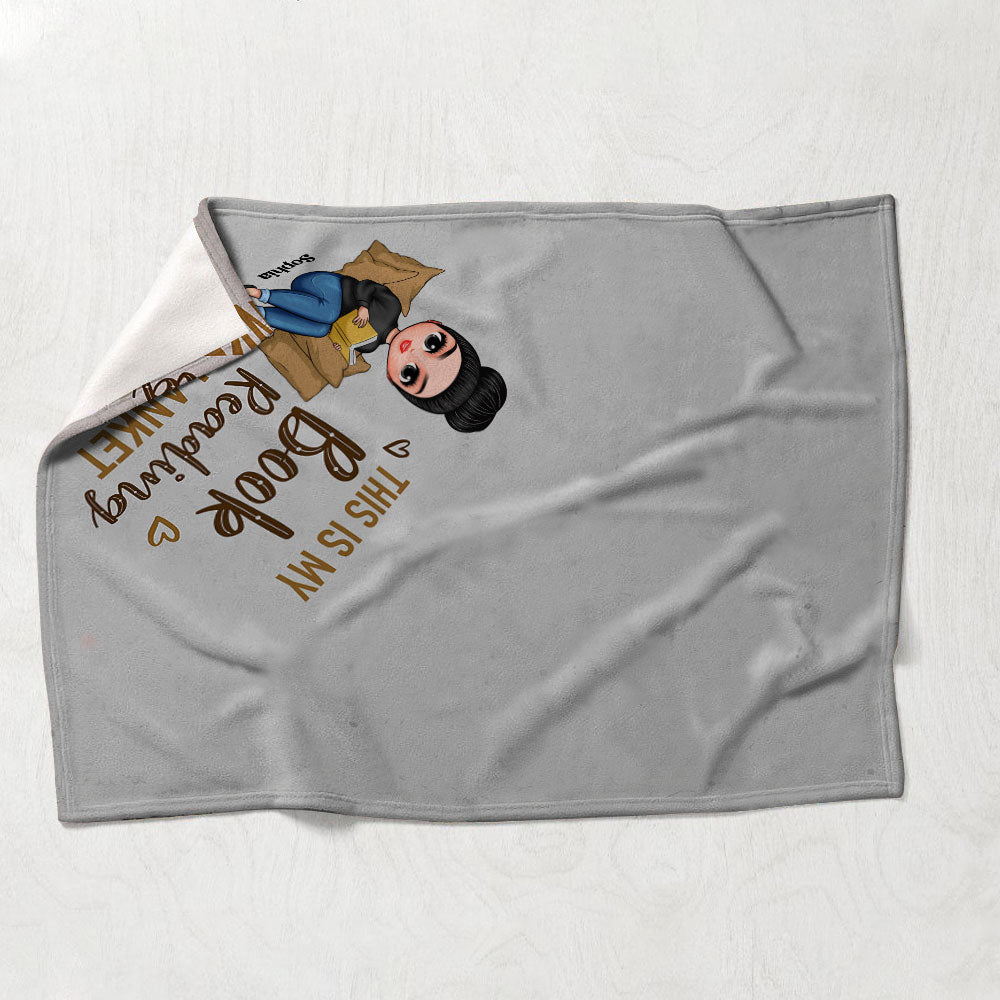 Couverture personnalisée « Juste une fille qui aime les livres »