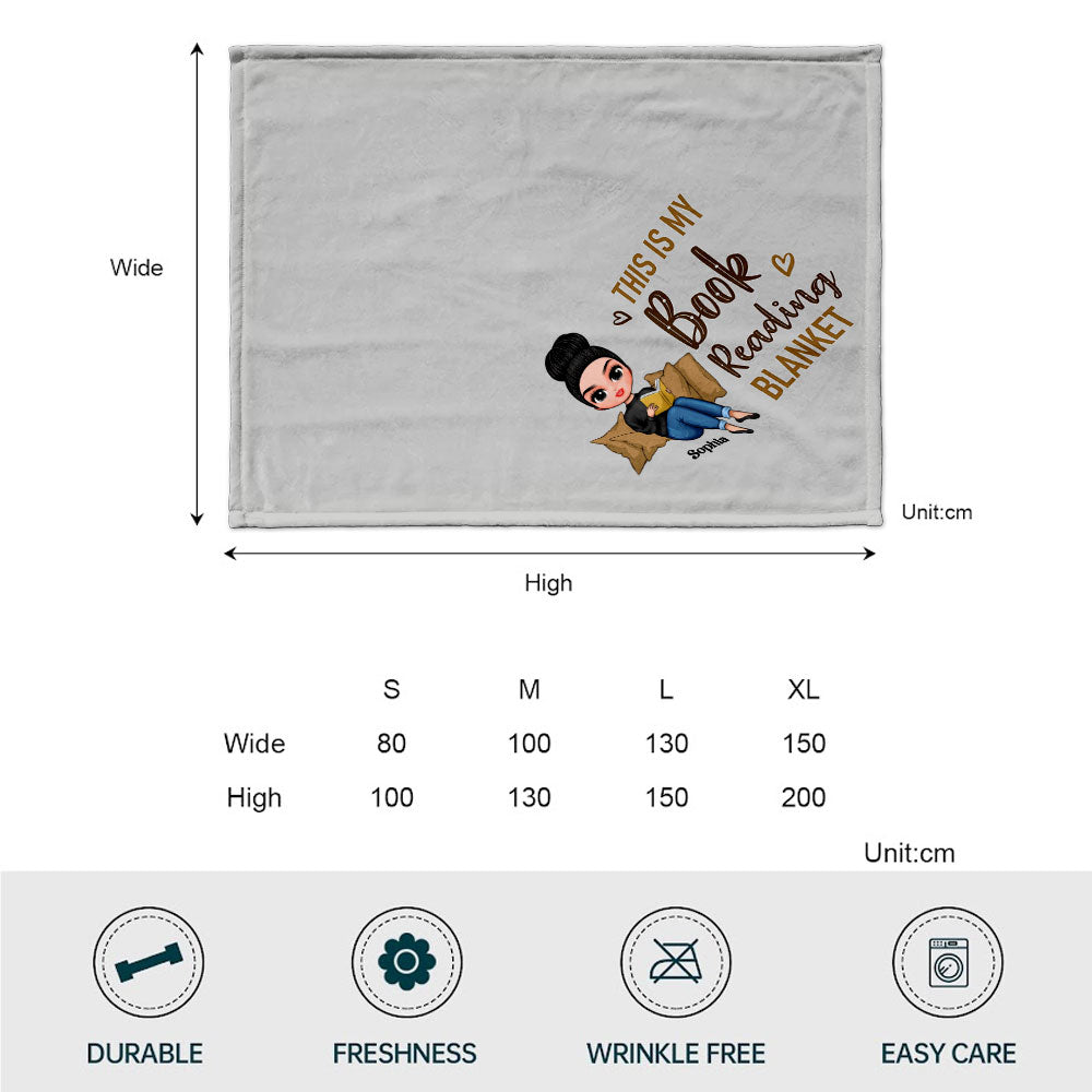 Couverture personnalisée « Juste une fille qui aime les livres »