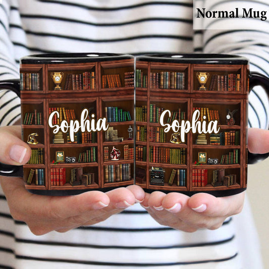 Loves Books - Personalized Book Mug