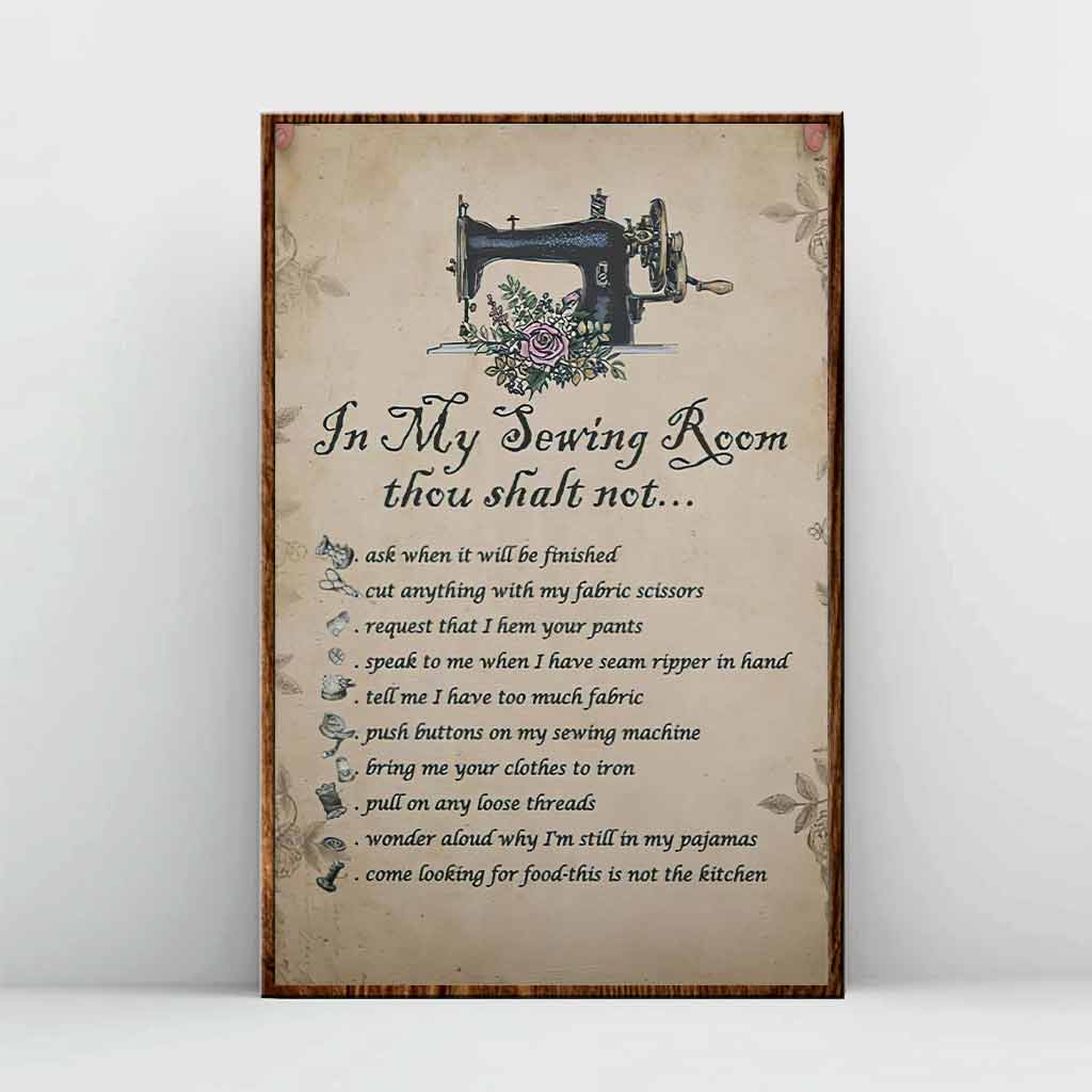 Sewing Rules Poster 062021