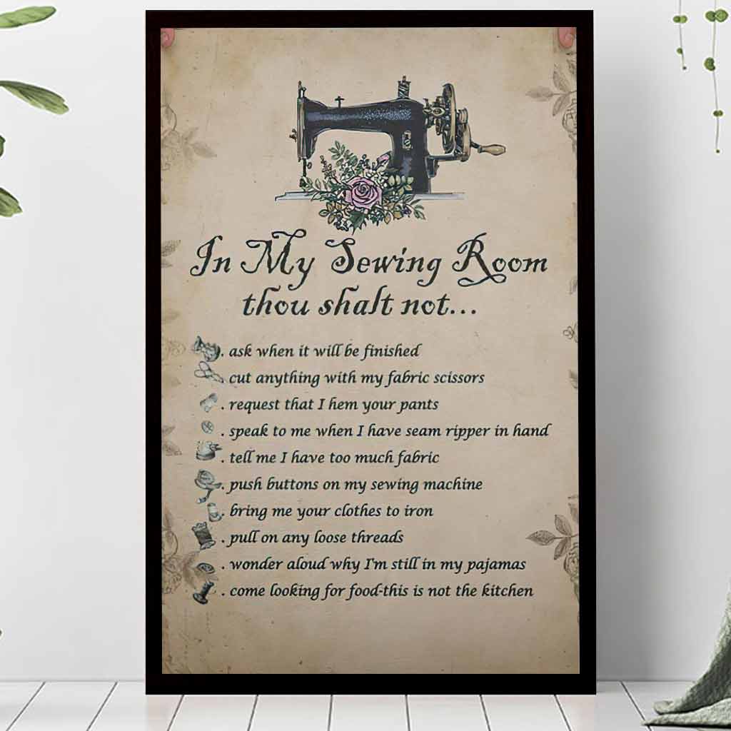 Sewing Rules Poster 062021