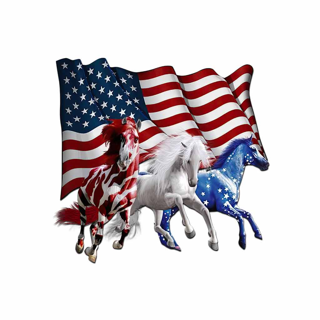 Autocollant « J’aime les chevaux » complet 062021