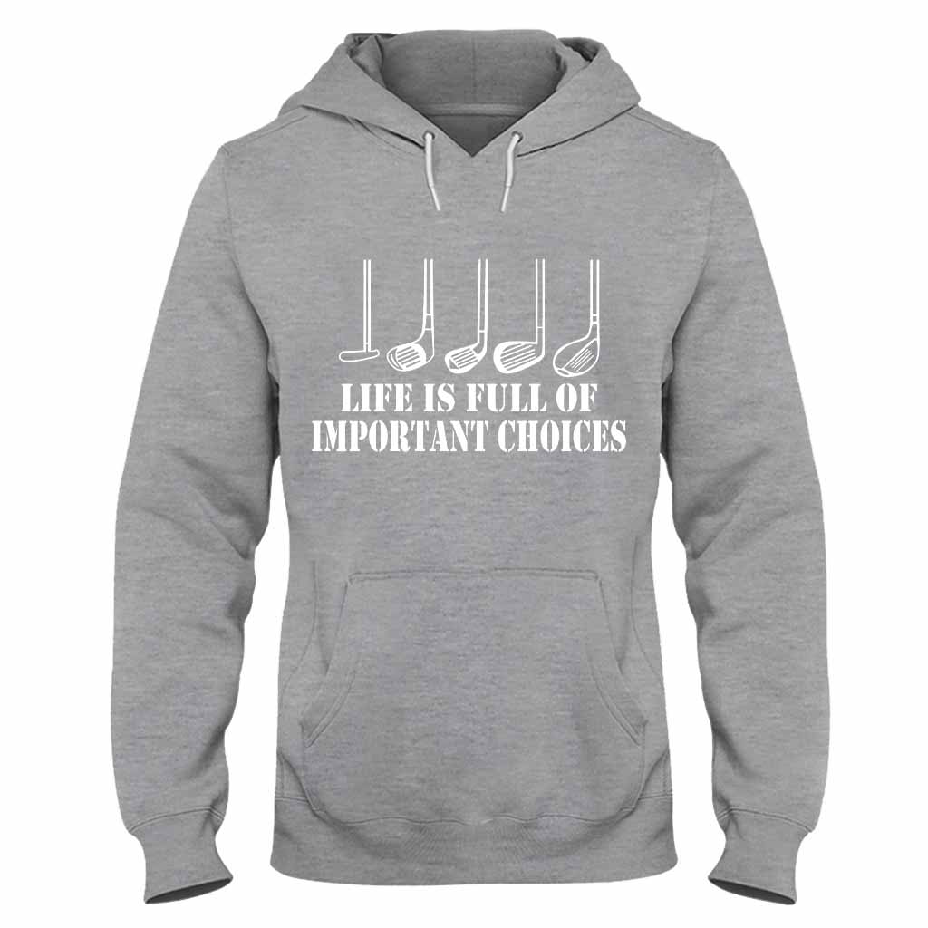 La vie est pleine - T-shirt et sweat à capuche de golf 062021