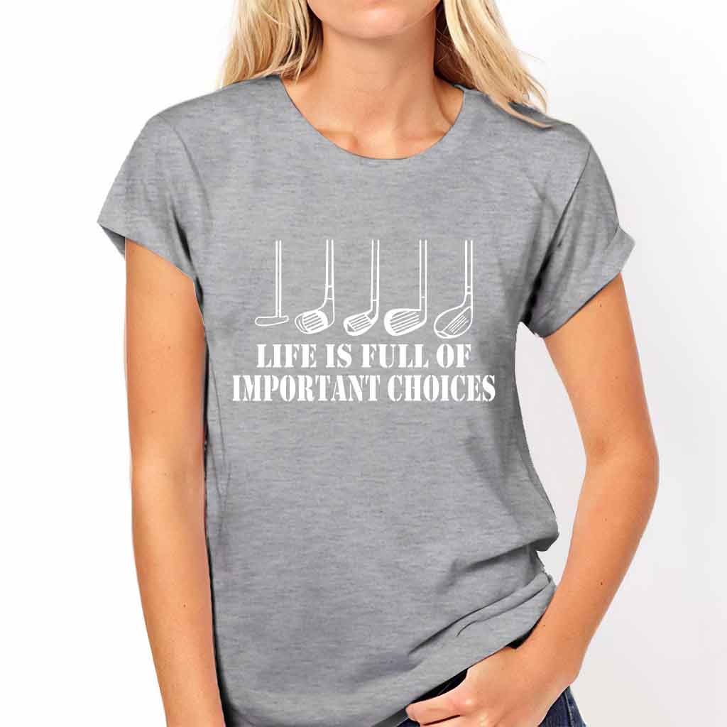 La vie est pleine - T-shirt et sweat à capuche de golf 062021