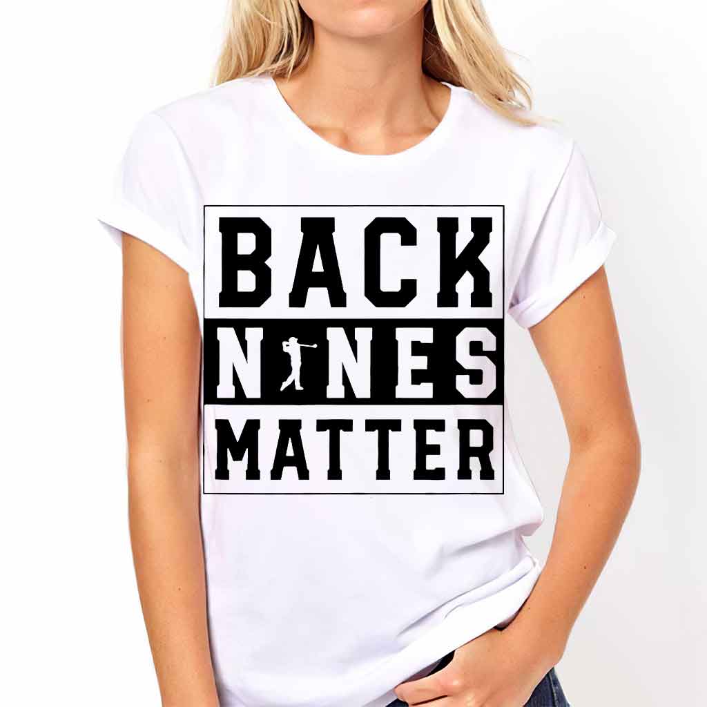 Black Nines - T-shirt et sweat à capuche de golf 062021
