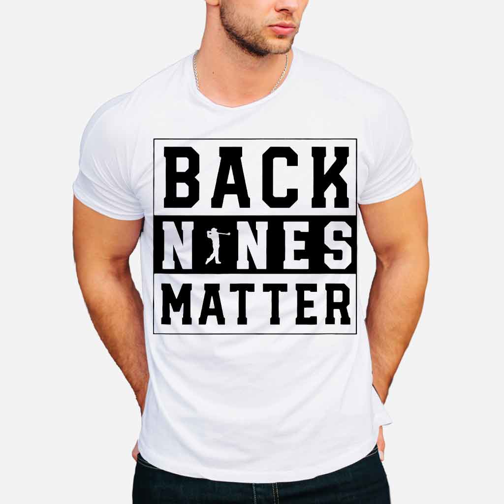 Black Nines - T-shirt et sweat à capuche de golf 062021