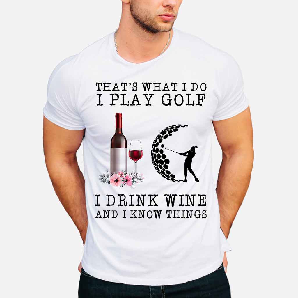 C'est ce que je fais - T-shirt et sweat à capuche de golf 062021