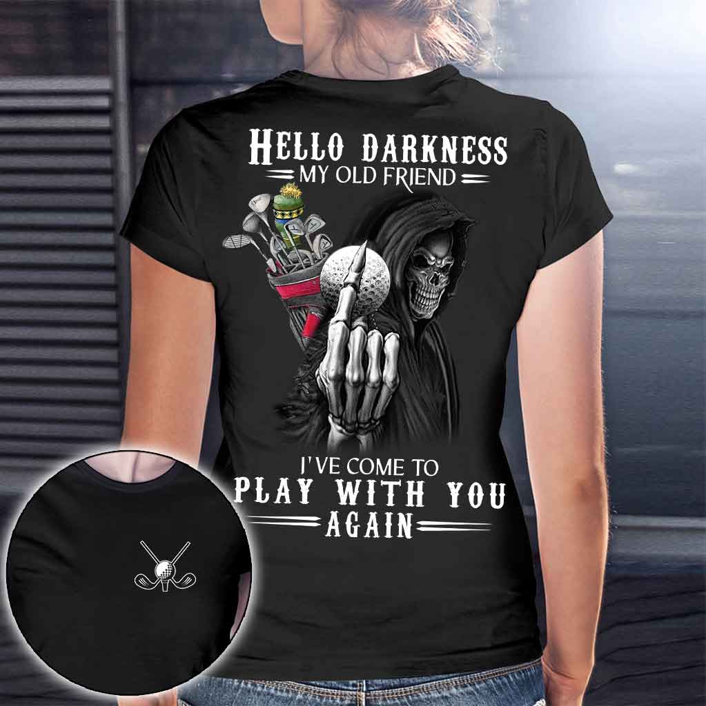 Hello Darkness - T-shirt et sweat à capuche de golf 062021