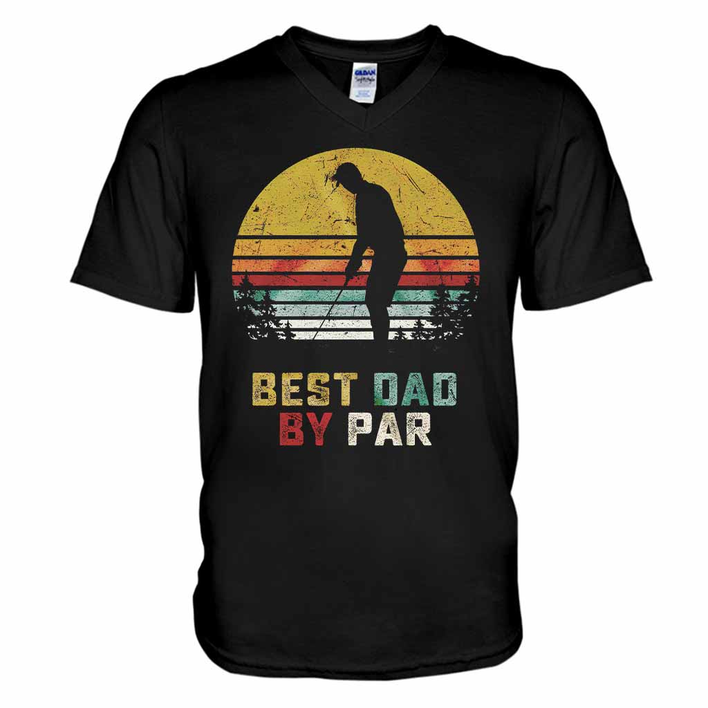 Meilleur papa - T-shirt et sweat à capuche de golf 062021