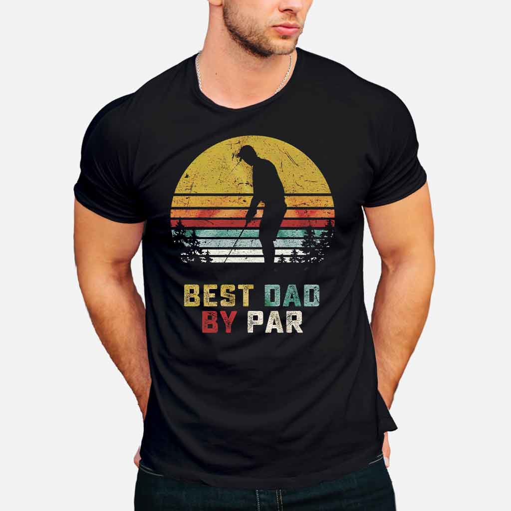 Meilleur papa - T-shirt et sweat à capuche de golf 062021