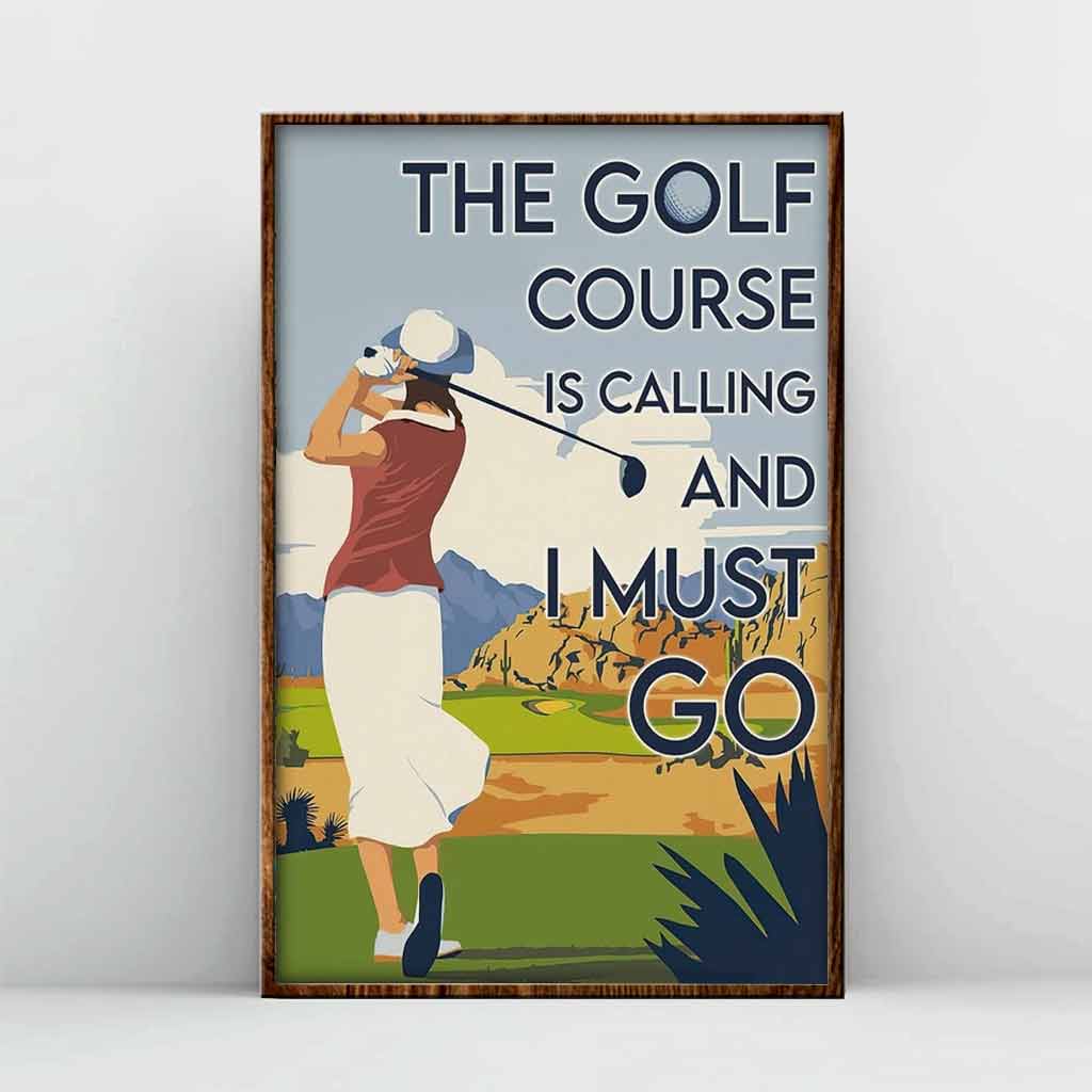 The Inspirational Golf Course Poster