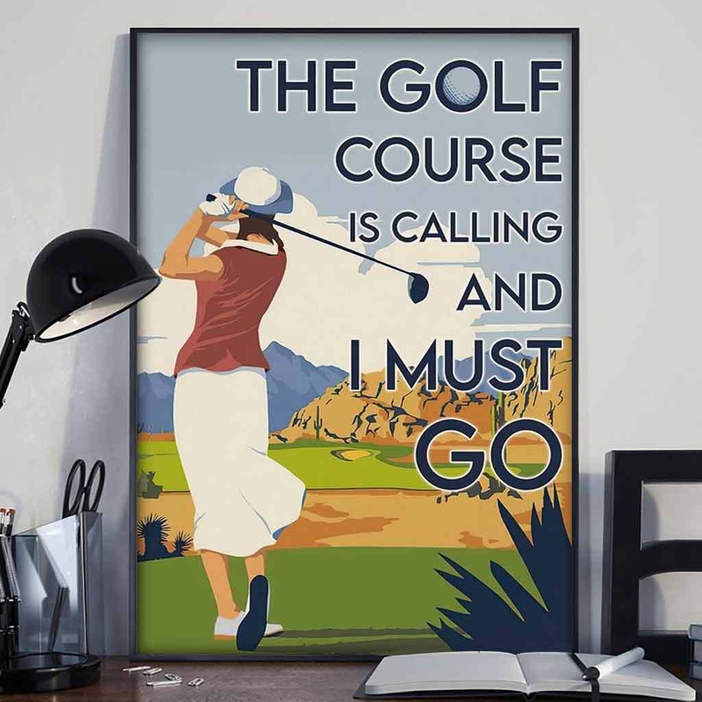 The Inspirational Golf Course Poster