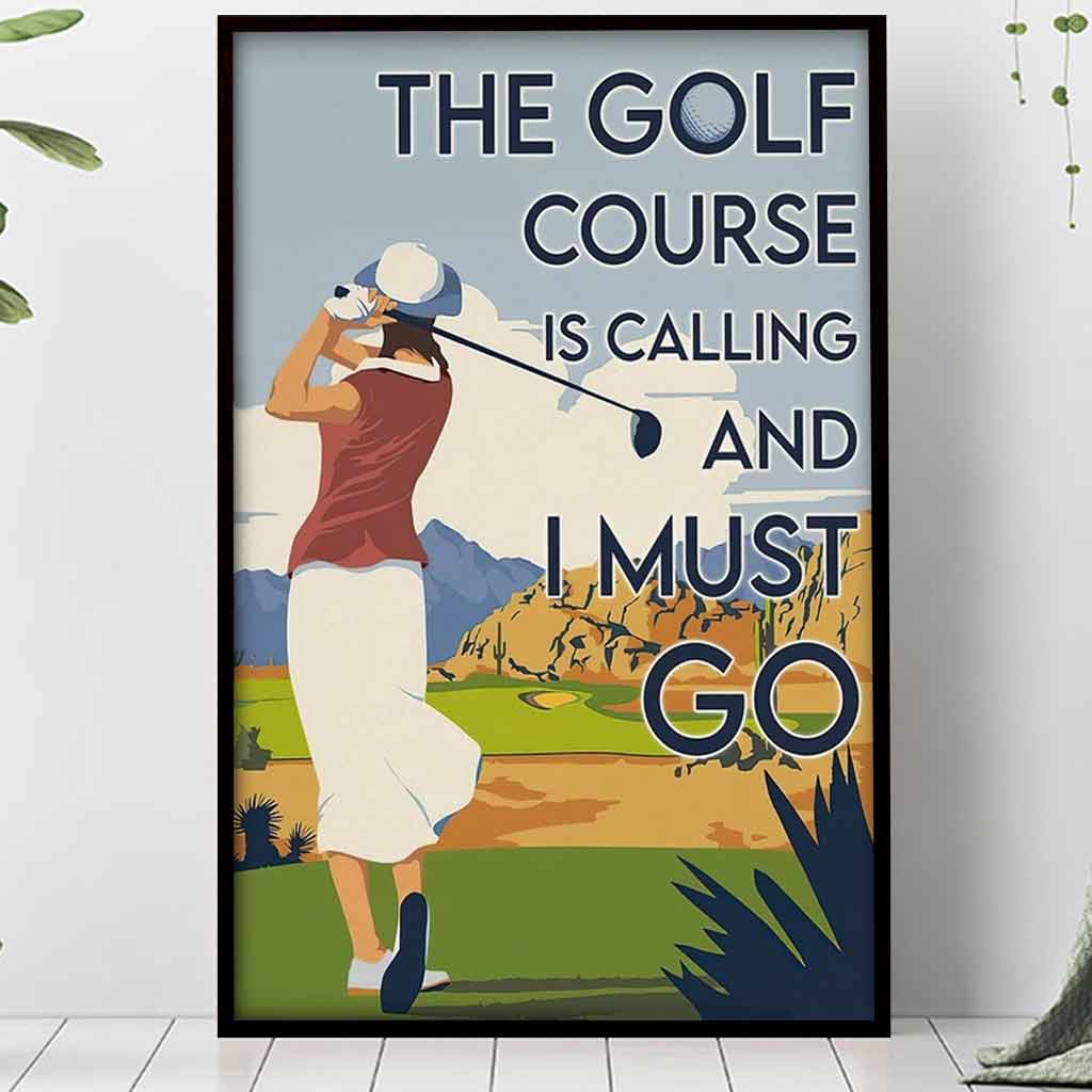 The Inspirational Golf Course Poster
