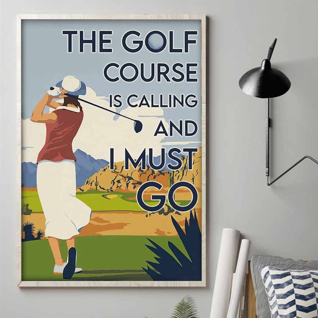 The Inspirational Golf Course Poster