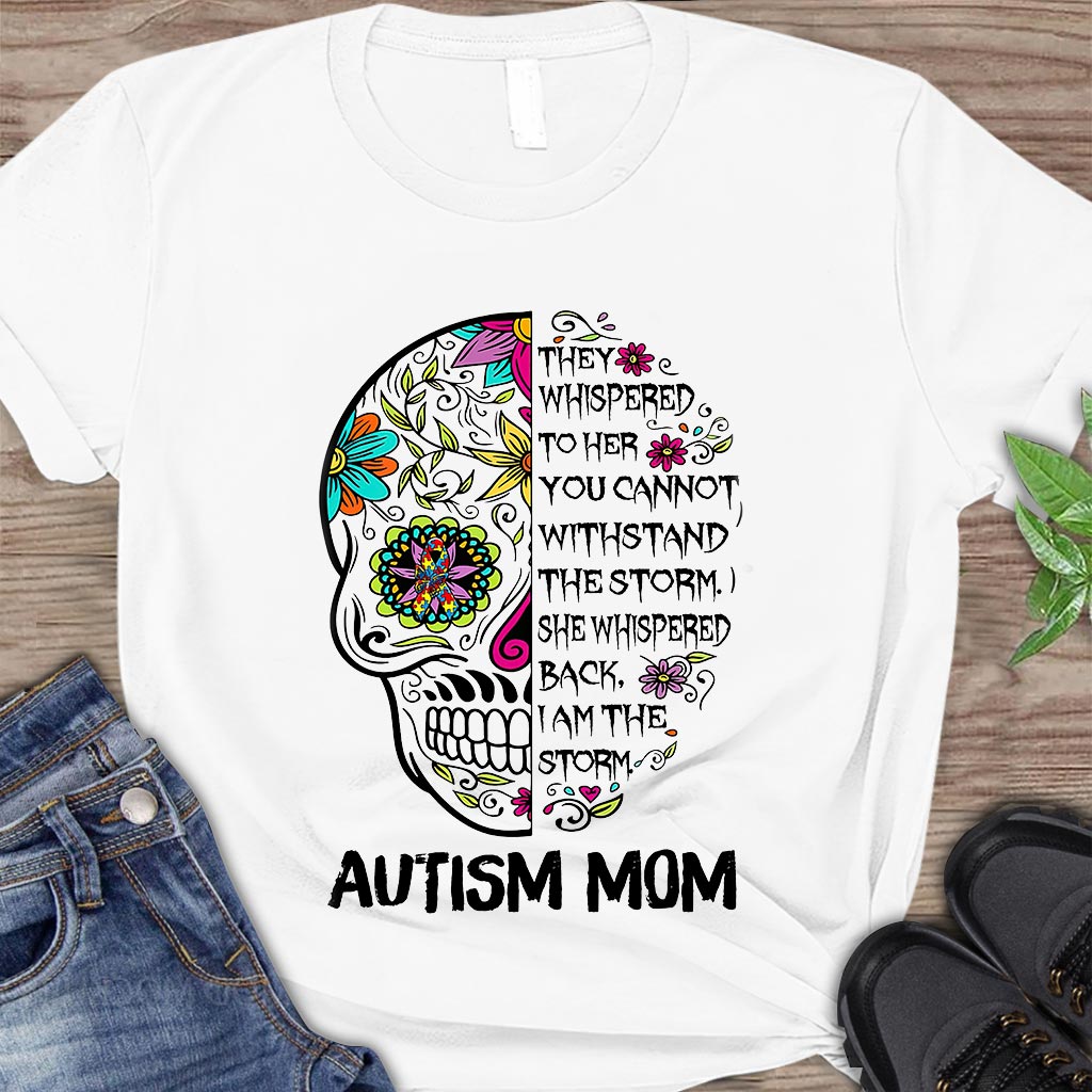 T-shirt et sweat à capuche « Maman d'enfant autiste » 062021