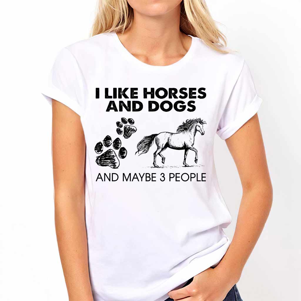 Comme 3 personnes - T-shirt et sweat à capuche Cheval 062021