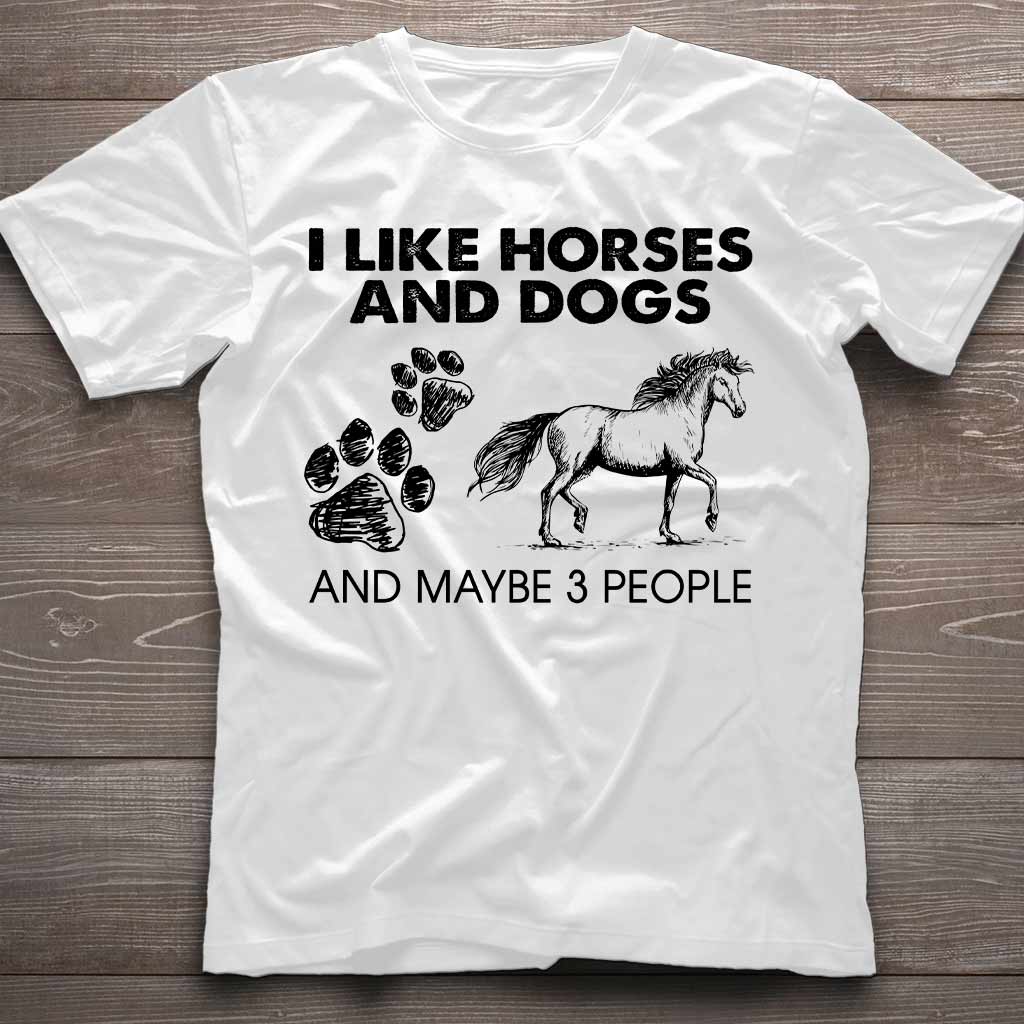 Comme 3 personnes - T-shirt et sweat à capuche Cheval 062021