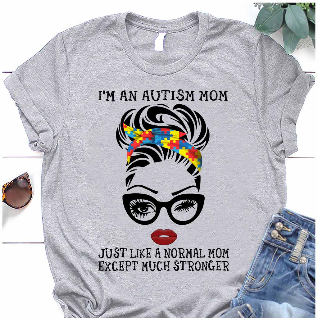 Je suis une maman d'enfant autiste - T-shirt et sweat à capuche de sensibilisation à l'autisme 062021