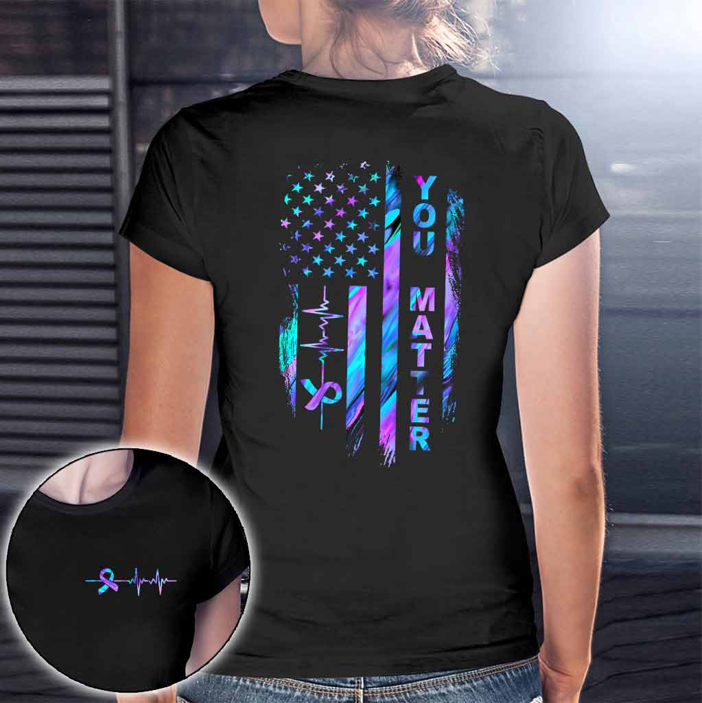 T-shirt et sweat à capuche avec drapeau de prévention du suicide 062021