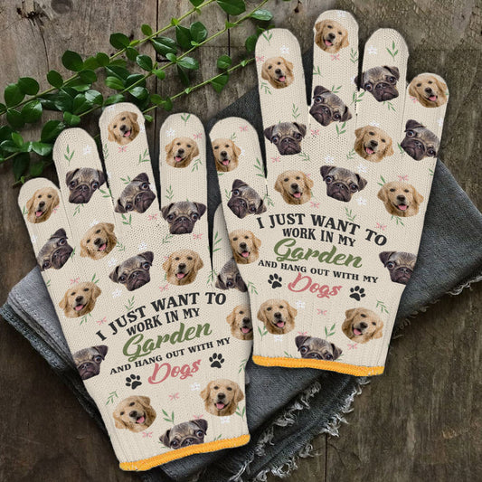 Je veux juste jardiner et me détendre - Gants de jardinage personnalisés