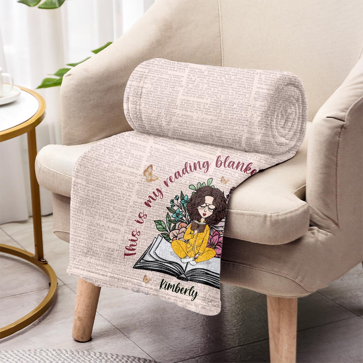 Voici ma couverture de lecture - Couverture de lecture personnalisée