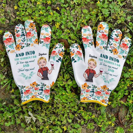 Et me voilà au jardin ! - Gants de jardinage personnalisés