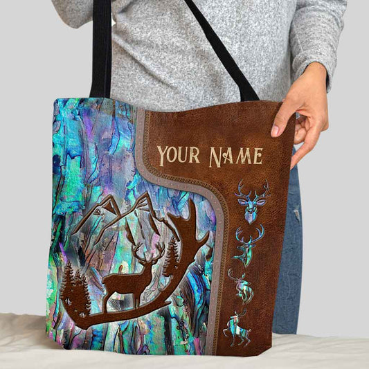 Sac fourre-tout de chasse personnalisé Love Deers