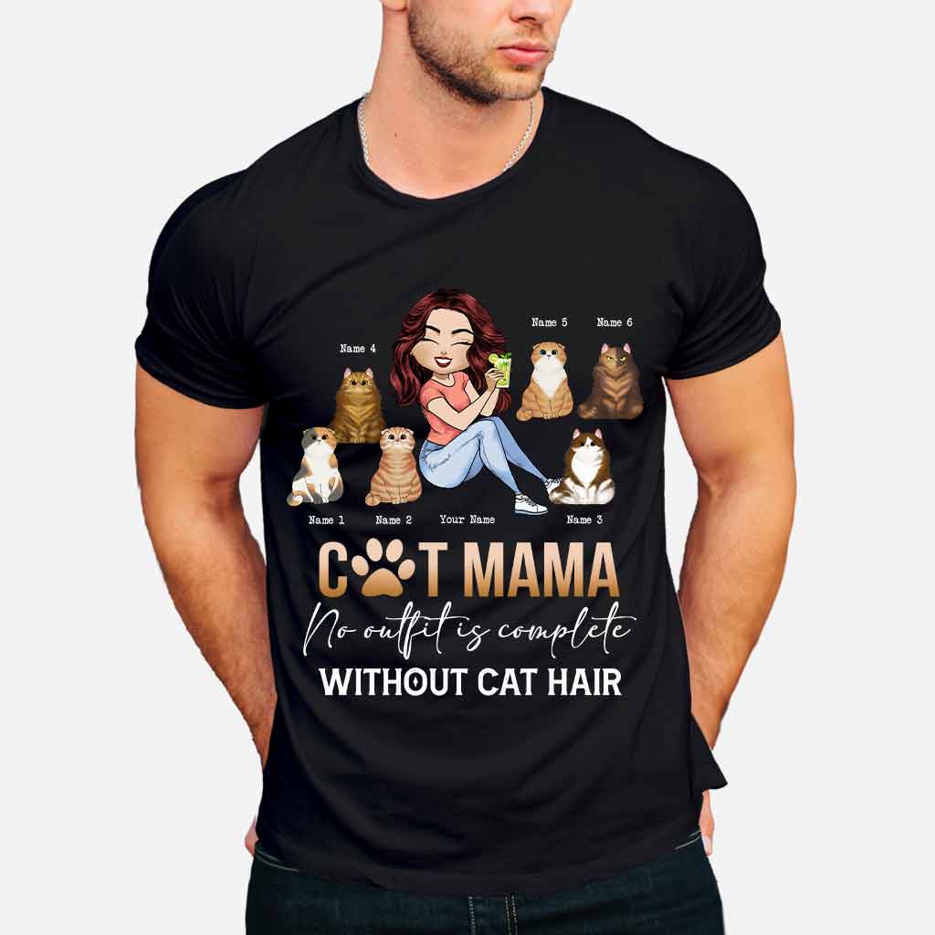 Cat Mama - Personalized T-shirt and Hoodie