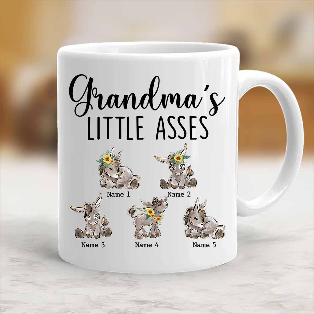 Les petits trésors de grand-mère - Mug personnalisé pour la fête des mères