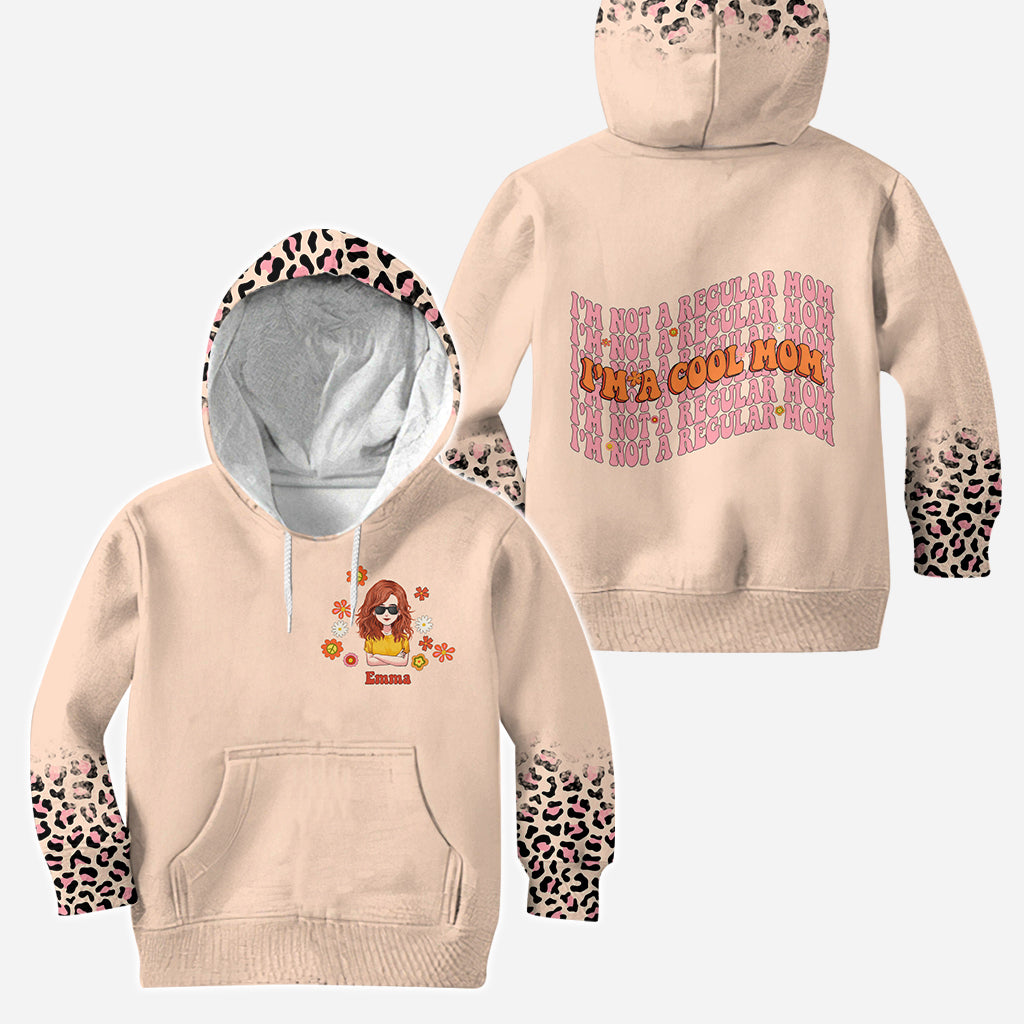 Je ne suis pas une maman comme les autres - Sweat à capuche et legging personnalisés pour la fête des mères