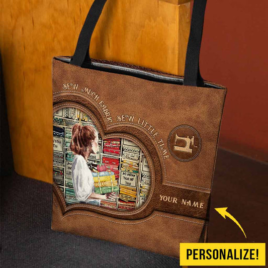 Sew Much Fabric Personalized Tote Bag